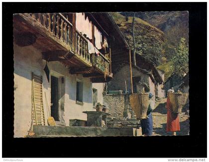 DANGIO TI Val Blenio : paese Dorf village 1976