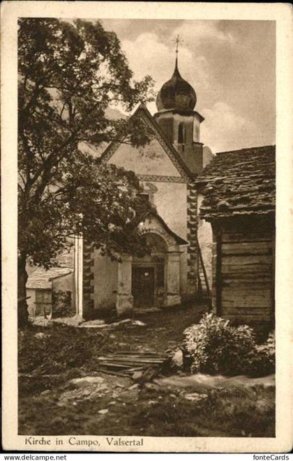 11240116 Campo Vallemaggia Kirche Campo