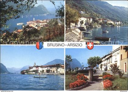 11904243 Brusino Arsizio Lago di Lugano Teilansichten