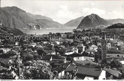 12114330 Comano Panorama Luganersee Alpen