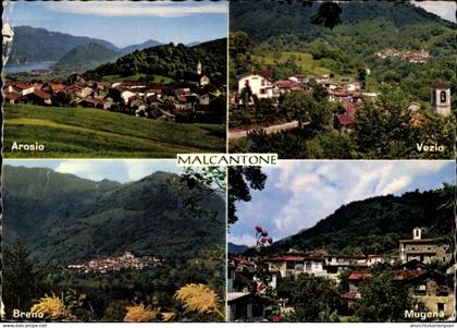 Alto Malcantone Kanton Tessin, Arosio, Vezio, Breno, Mugena