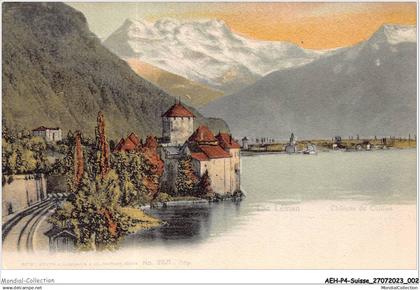 AEHP4-0273- SUISSE - LAC LEMAN - CHÂTEAU DE CHILLON