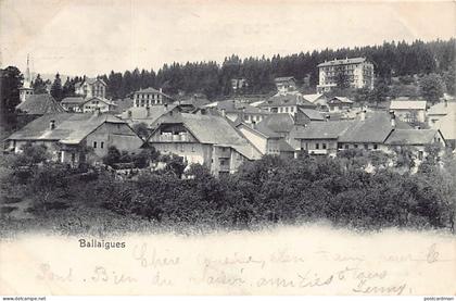 BALLAIGUES (VD) Vue générale - A.Deriaz, Edit. Baulmes