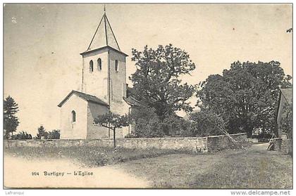 suisse -ref C773- burtigny - l eglise - carte bon etat  -