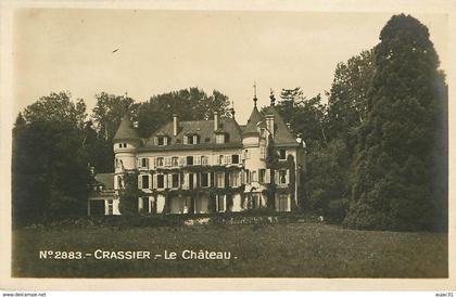 Suisse - Swiss - Vaud - Chateaux - Crassier - Le château - bon état