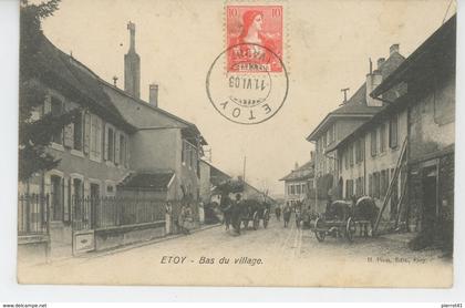 SUISSE - ETOY - Bas du Village