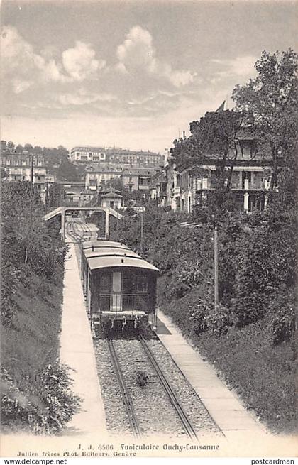 LAUSANNE (VD) Funiculaire Ouchy-Lausanne - Ed. Jullien J.J. 6566