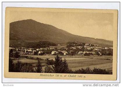 cpa MONTRICHER et chalet - 2311 ph des arts