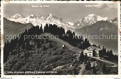 11732934 Bretaye Cabane militaire Glacier du Trient Mt Blanc Bretaye