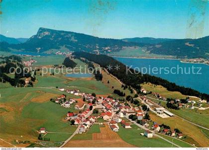 12733185 Le Lieu Vallee de Joux Lac de Joux Lac Ter Lac Brenet vue aerienne