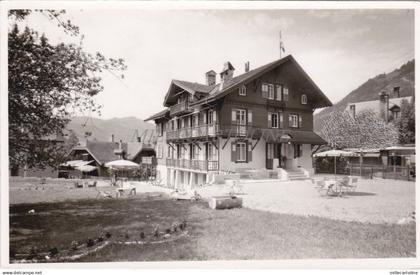 SWITZERLAND - Chateau d'Oex - Hotel "La Bruyere" - Photo Postcard