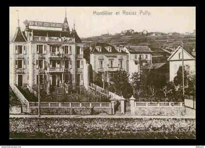 Reproduction CPA - Suisse - Pully - Montillier et Rosiaz Pully - Les Communes du Cercle de Pully - CPM - Carte neuve - V