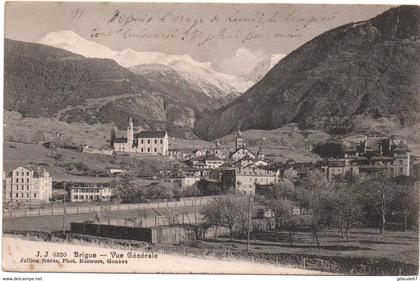 BRIGUE (VALAIS) - VUE GENERALE