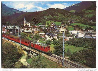 Fiesch - Furka-Oberalp-Bahn - Ansichtskarte Großformat