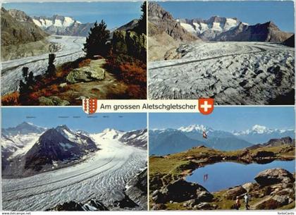 10572734 Fiesch Fiesch [Stempelabschlag] Aletschgletscher x