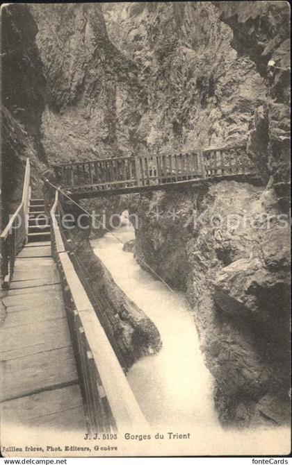 11651696 Trient Martigny Gorges du Trient Schlucht