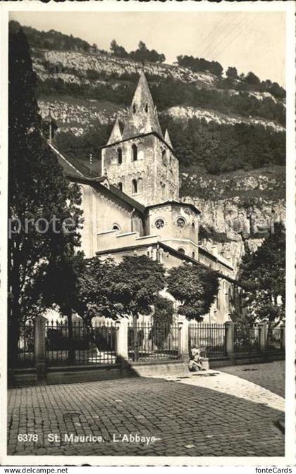 11665756 St Maurice Valais L Abbaye St-Maurice