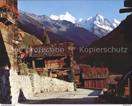 11694960 Anniviers Val d Anniviers Grimentz VS Zinalrothorn Besso Obergabelhorn