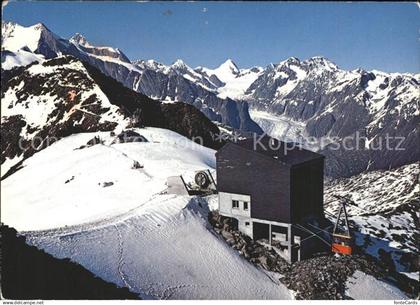 11885940 Fiesch Bergstation der Luftseilbahn Fiesch Eggishorn