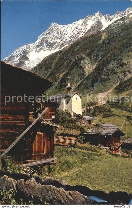 12232507 Eisten Loetschental Lonzahoerner Breithorn