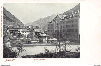 Schweiz - ZERMATT (VS) Hotel Zermatt - Verlag Wehrli 5517