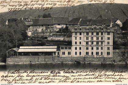 Eglisau, Kurhaus & Mineralbad, Hotel & Pension, Radfahrer-Station, 1921