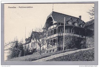 ZH  Mettmenstetten a. A. 1926.III.26 Mettmenstetten  Paradies Foto Weiss