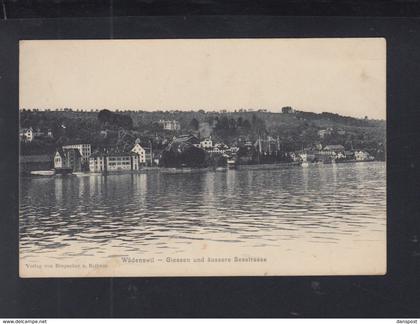 Schweiz AK Wädenswil Giessen 1908