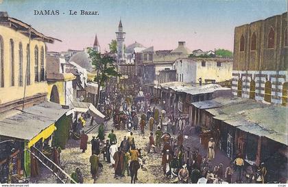 CPA Syrie Damas Bazar