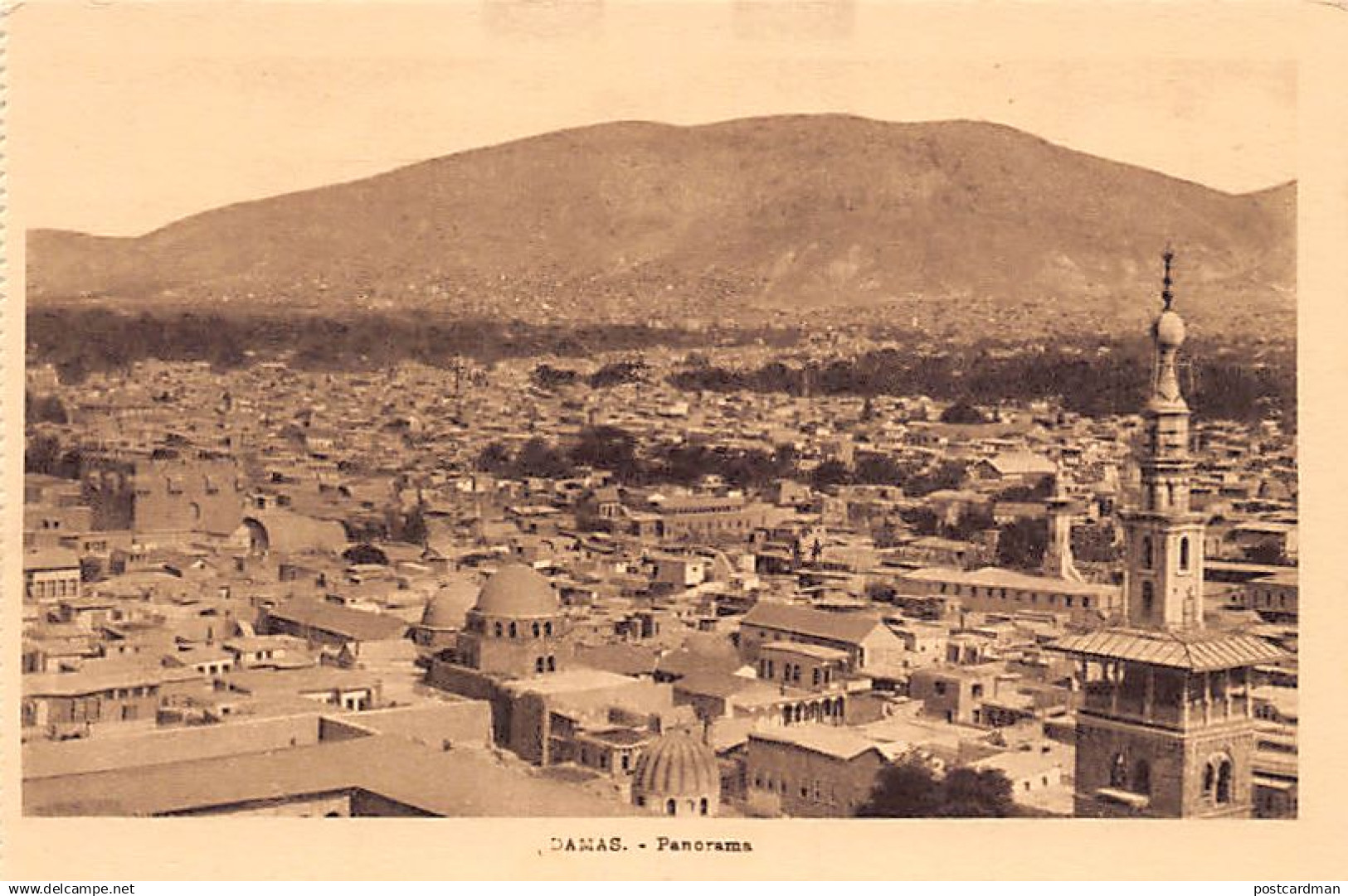 Syrie - DAMAS - Panorama - Ed. Institut Français