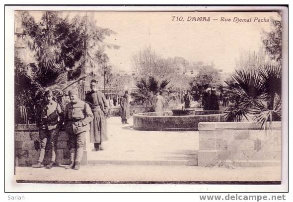 SYRIE , Damas , Rue Djemal Pacha