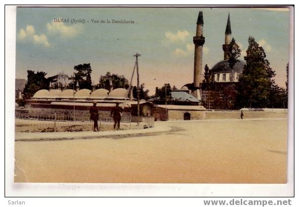 SYRIE , Damas , Vue de la dervicherie