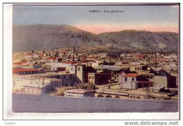 SYRIE , Damas , Vue generale