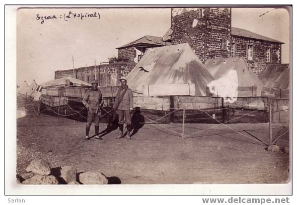 SYRIE , EZRAA , L'hopital , Carte photo