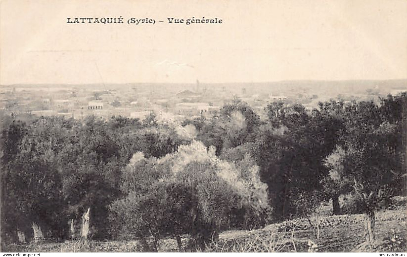 Syrie - LATTAQUIÉ - Vue générale