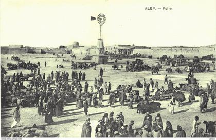 Carte Postale ancienne de SYRIE - ALEP - Foire