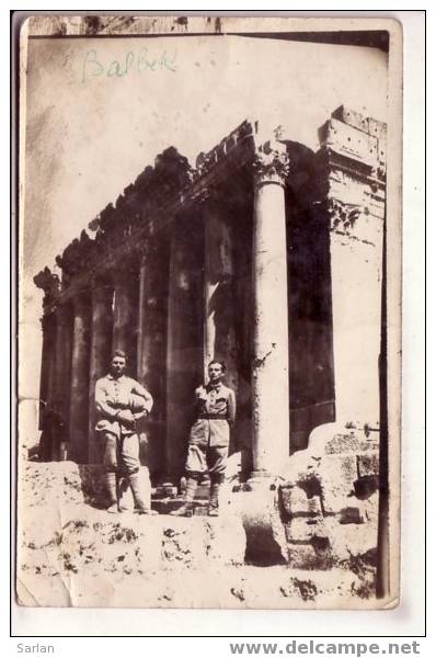 SYRIE , BALBEK , Carte photo