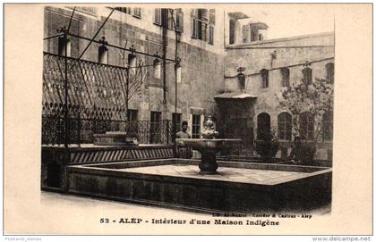 Syrien, Aleppo, Alep, Interieur d`une Maison Indigene, um 1910/20