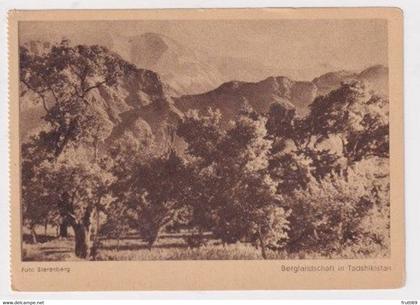 AK 042580 TADJIKISTAN - Berglandschaft in Tadschikistan - Leipziger Frühjahrsmesse 1947