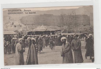 Chodschent " le marché " RARE