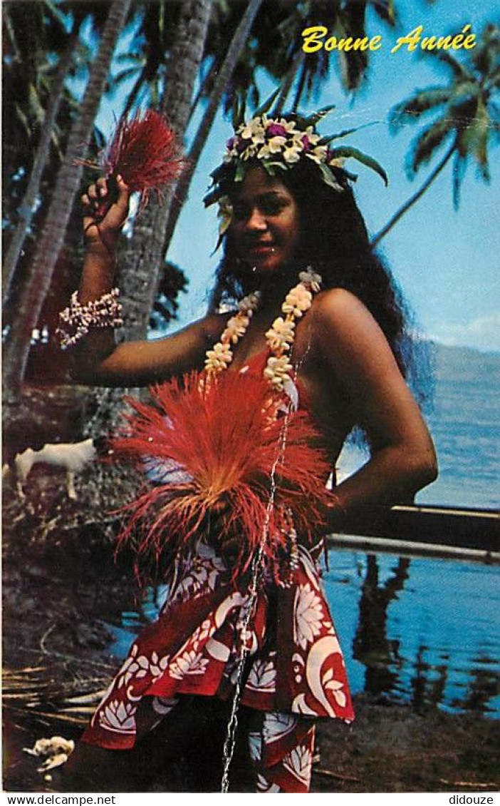 Tahiti - Miss Tahiti 1961 - Femme Tahitienne - CPM - Etat pli visible - Voir Scans Recto-Verso