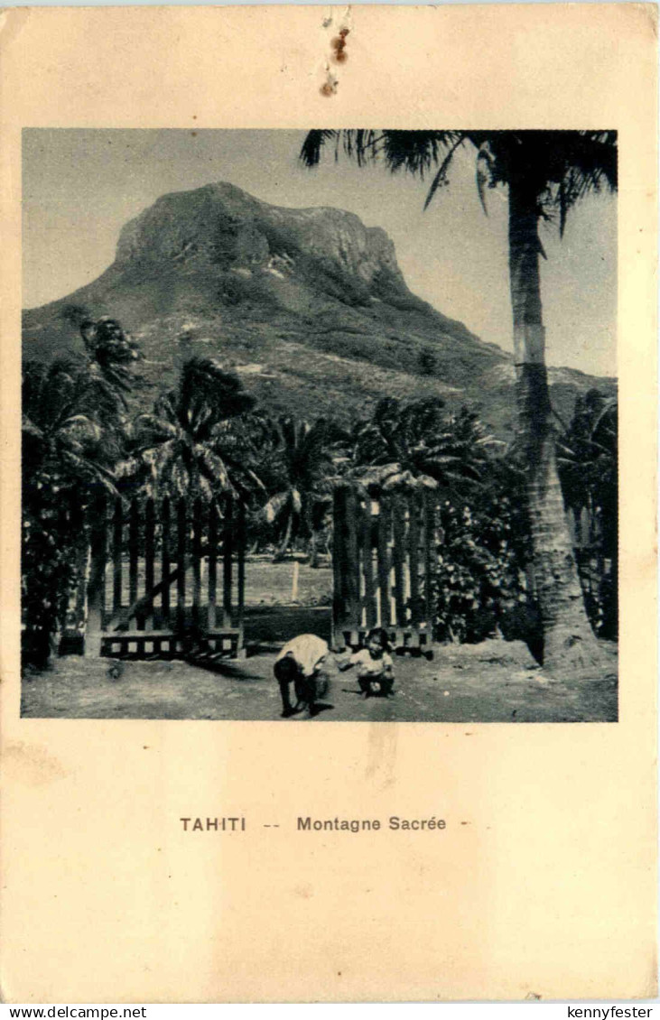 Tahiti - Montagne Sacree