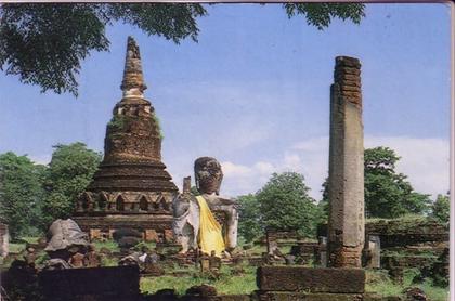 THAILANDE "  Wat Pra Keo " at Kam-paeng- Petch