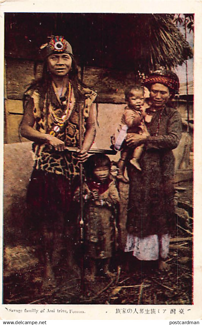 TAIWAN - Savage tribe, Amis people - Publ. unknown