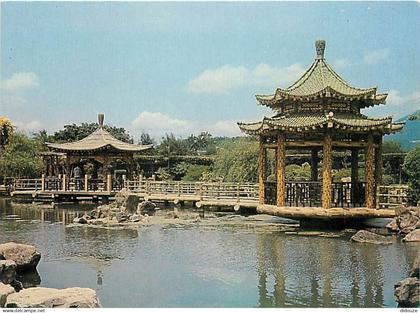 Taiwan - Taipei - The well known Swang-chi Park situated at the suburb of Taipei, Taiwan. The nice pavillons and beautif