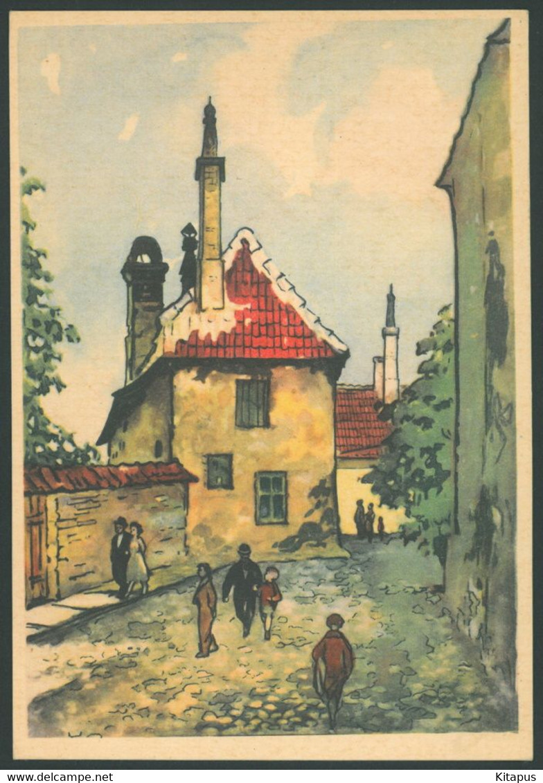 TALLINN vintage postcard Estonia