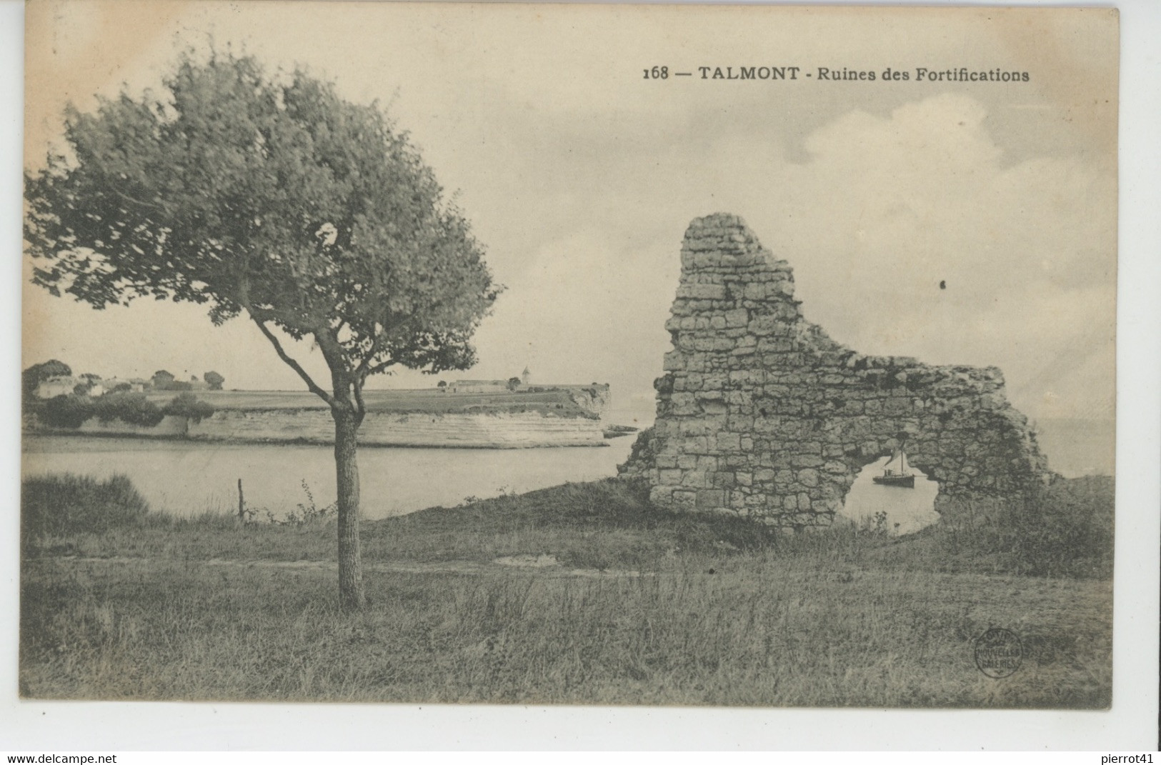 TALMONT SAINT HILAIRE - Ruines des Fortifications