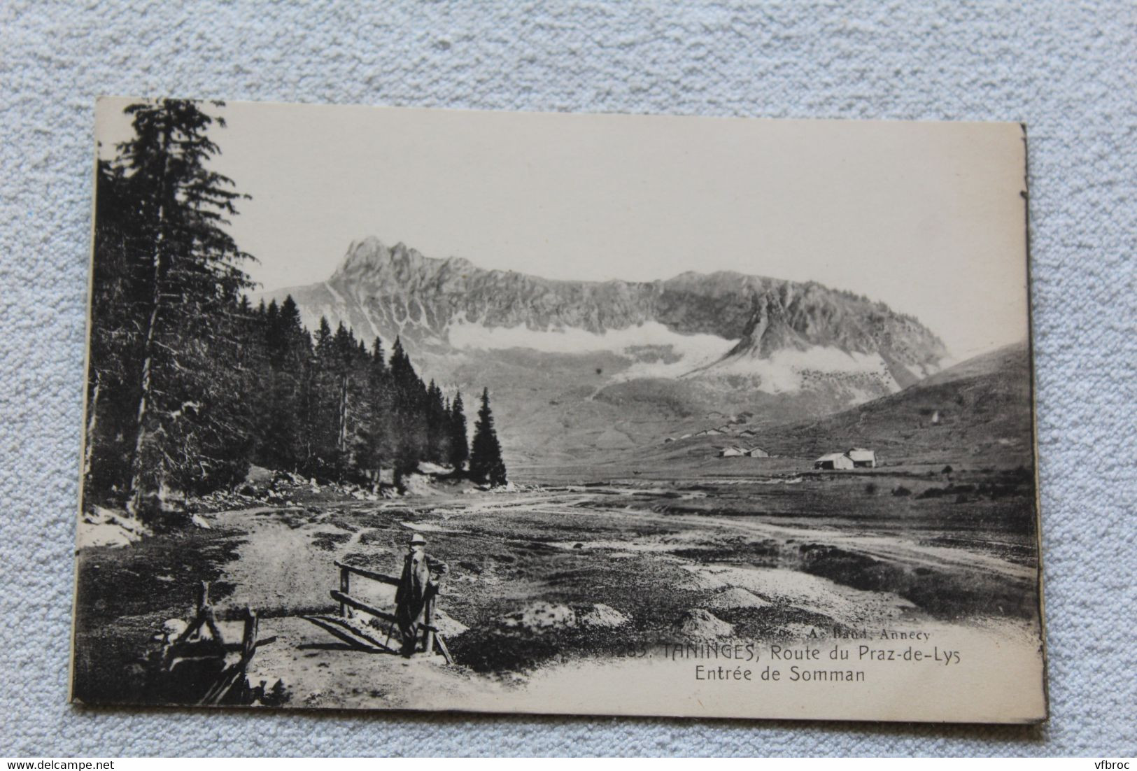 Taninges, route de Praz de Lys, entrée de Somman, Haute Savoie 74