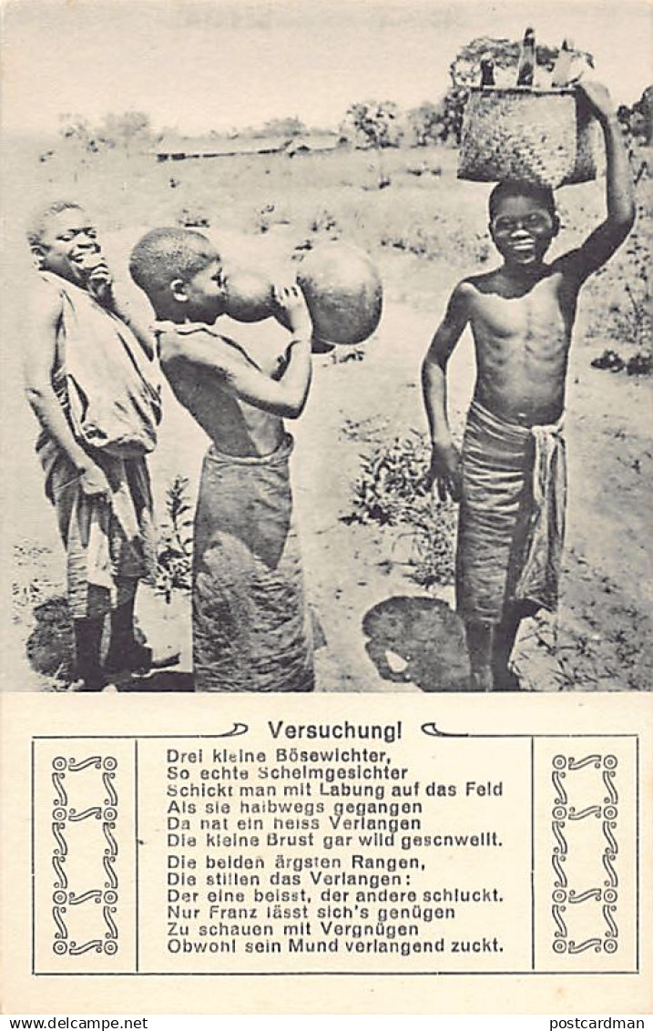 Tanzania - Native boys - Publ. Münsterschwarzach am Main Abbey