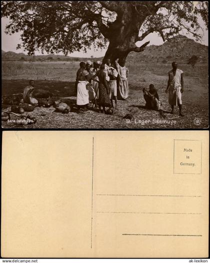 .Tansania Tansania Tanzania Lager Ssamuye Deutsch Ostafrika Kolonie 1912